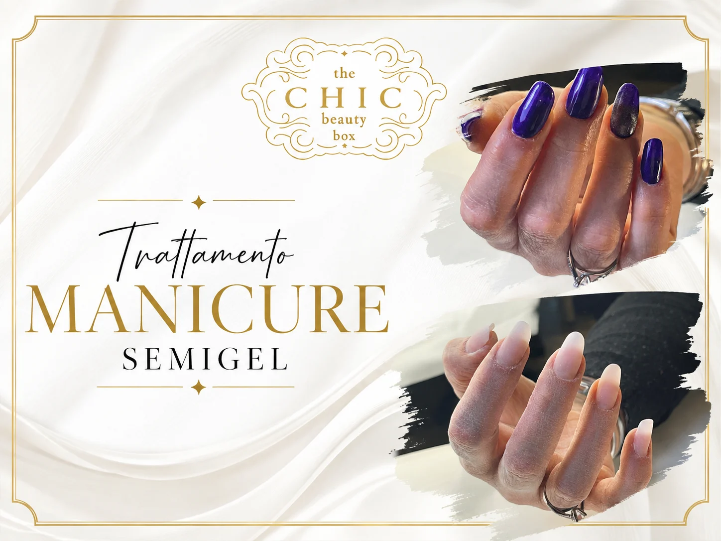 Prima e dopo: Manicure semipermanente